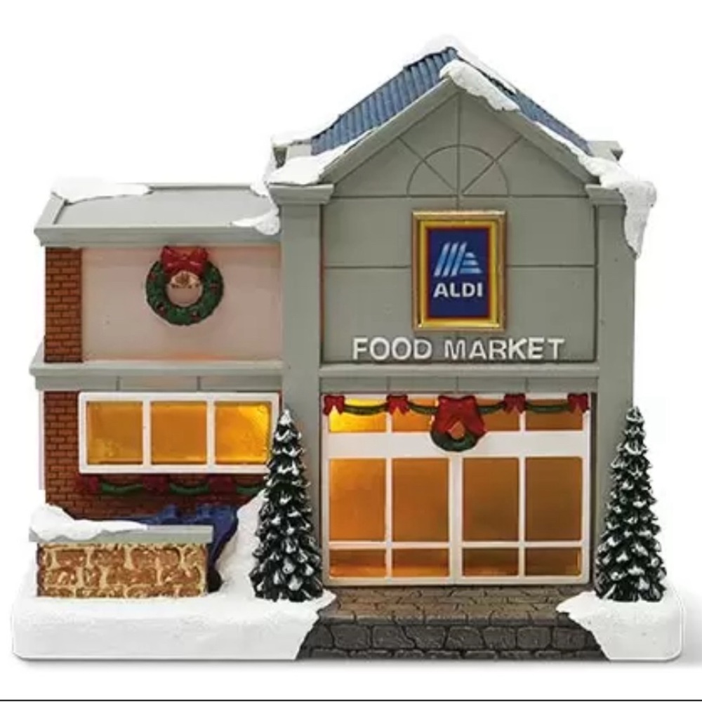 NEW Aldi’s 2024 Merry‎ Moments LED Holiday Village House - ALDI Store